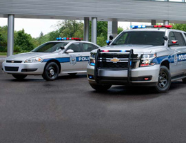 chevy police vehicles